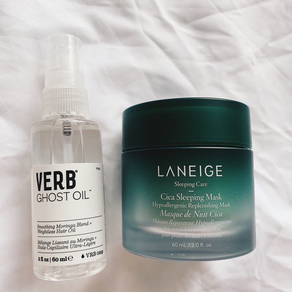 Laneige Sleeping Mask & VERB Ghost Oil NEW